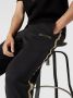 Armani Exchange Zwarte broek met logo en zijbanden Zwart Heren - Thumbnail 2