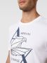 Armani Exchange T-shirt met labelprint model 'Eagle' - Thumbnail 2
