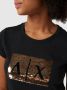 Armani Exchange T-shirt van katoen met labeldetail model 'CARRYOVER' - Thumbnail 5
