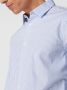 Giorgio Armani Korte Mouw Business Overhemd met Logo Blue Heren - Thumbnail 3