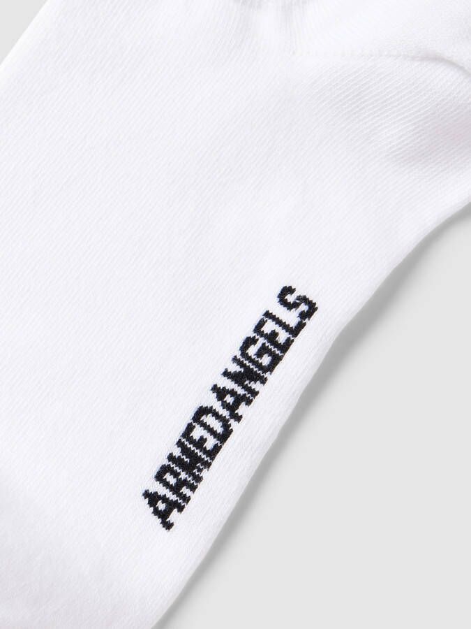 ARMEDANGELS Sneakersokken met labeldetail