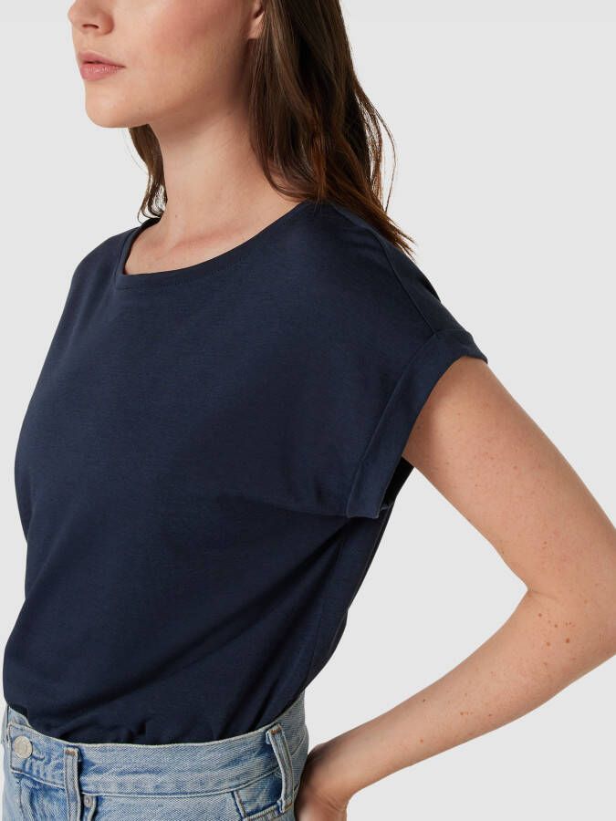 ARMEDANGELS T-shirt met geribde ronde hals model 'JILAANA' - Foto 2