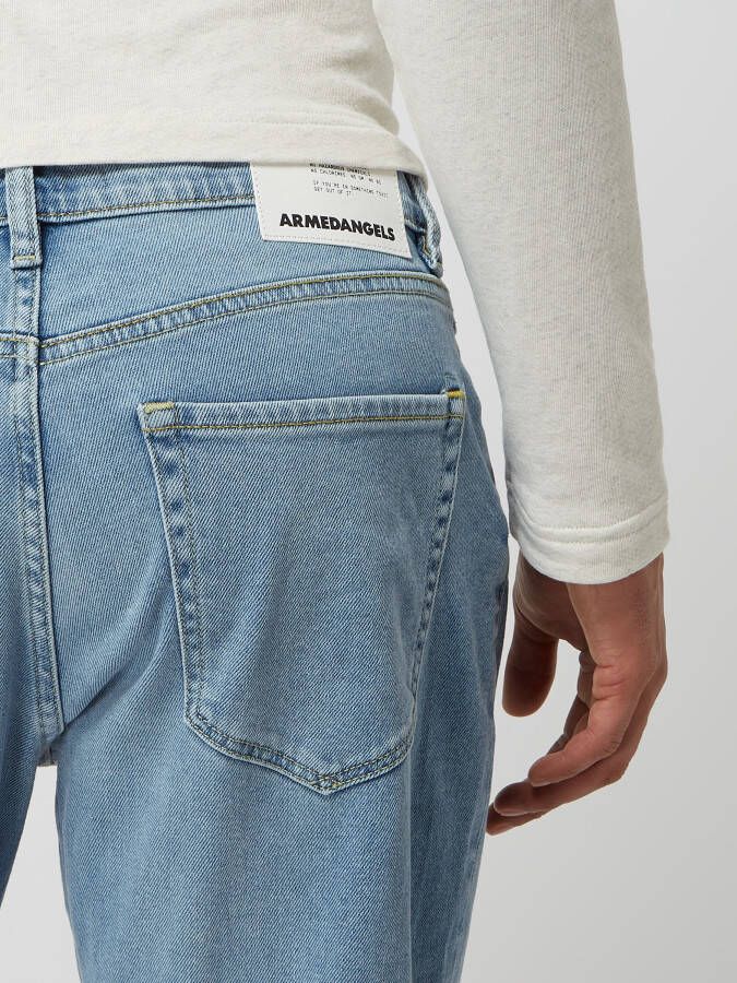ARMEDANGELS Tapered fit jeans met stretch model 'Aaro'