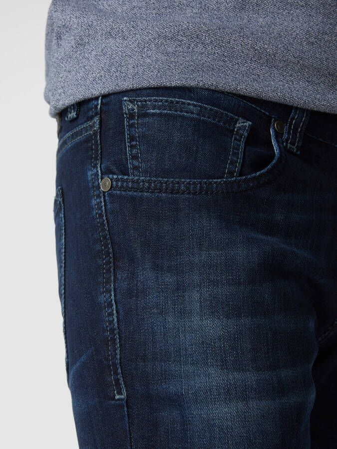 BALDESSARINI Tapered fit jeans met stretch model 'Jayden'
