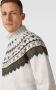 Barbour Fair Isle Rollneck Trui White Heren - Thumbnail 2