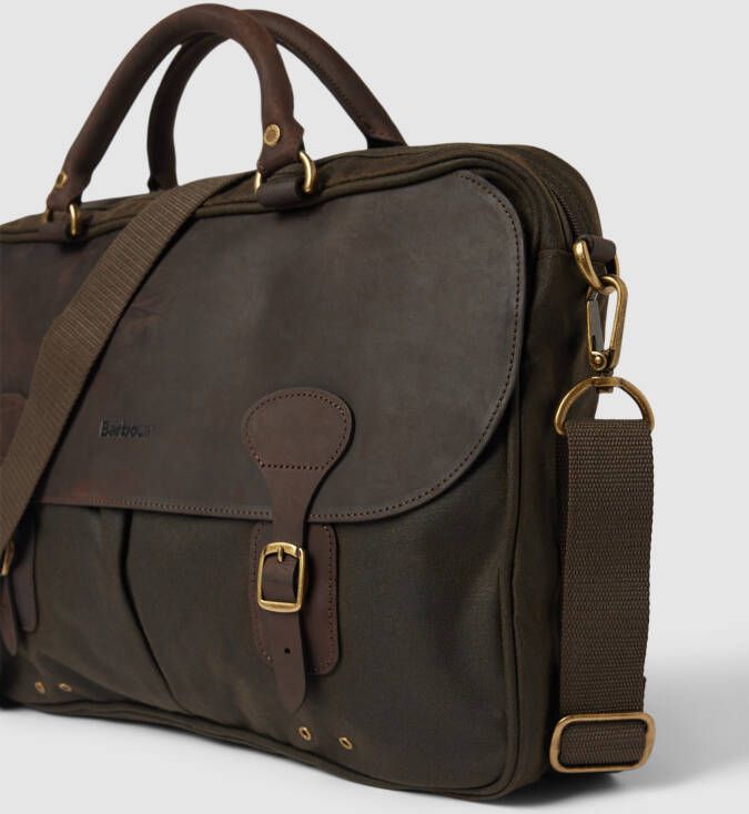 Barbour Laptoptas met draagband
