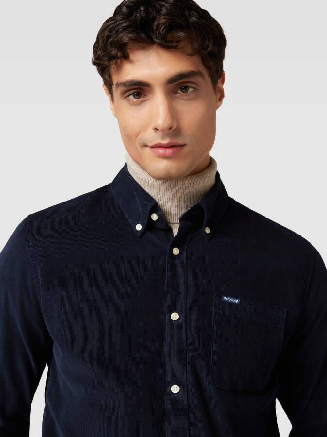 Barbour Ribcordoverhemd met button-downkraag model Ramsey
