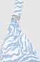 Barts voorgevormde triangel bikinitop Deltia blauw wit - Thumbnail 4