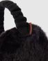 Barts oorwarmers Plush zwart Meisjes Acryl Logo | Oorwarmers van - Thumbnail 4
