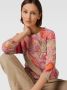 Betty Barclay Paisley Batwing Sweater Multicolor Dames - Thumbnail 2