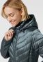 Betty Barclay Lichtgewicht gewatteerde jas met afneembare capuchon Blue Dames - Thumbnail 2