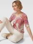 Betty Barclay top met paisleyprint beige roze - Thumbnail 6