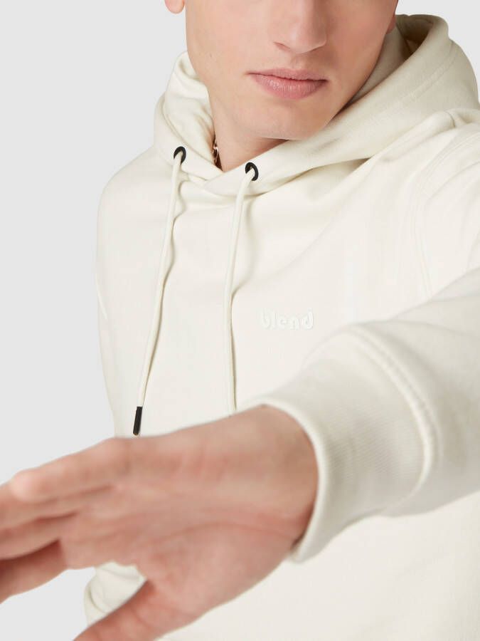 Blend Hoodie met labeldesign model 'Downton'