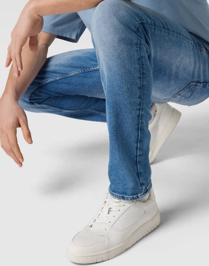 Blend Regular fit jeans met labelpatch model 'Blizzard'