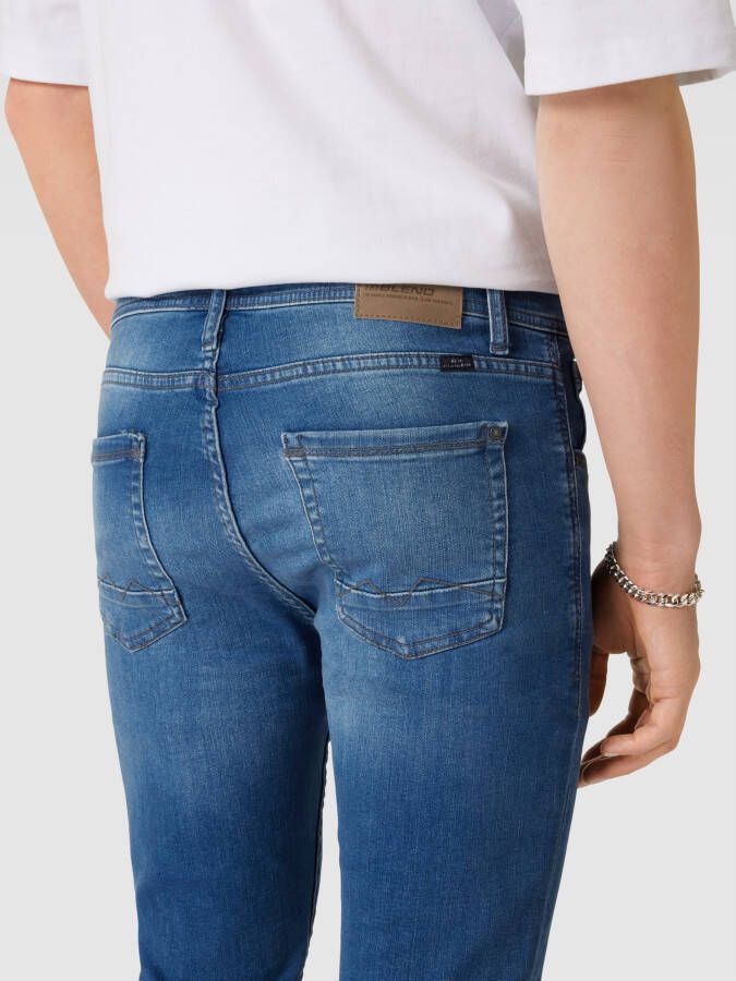 Blend Slim fit jeans met labelpatch model 'Jet'