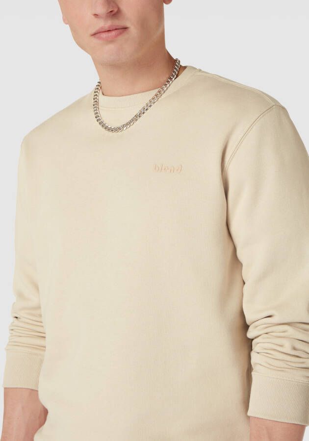 Blend Sweatshirt met labeldesign model 'Downton'