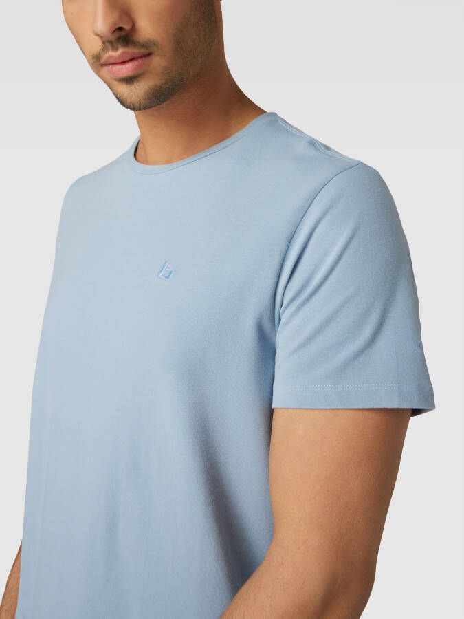 Blend T-shirt met labelstitching model 'Dinton'