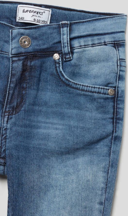 Blue Effect Jeans met labelpatch