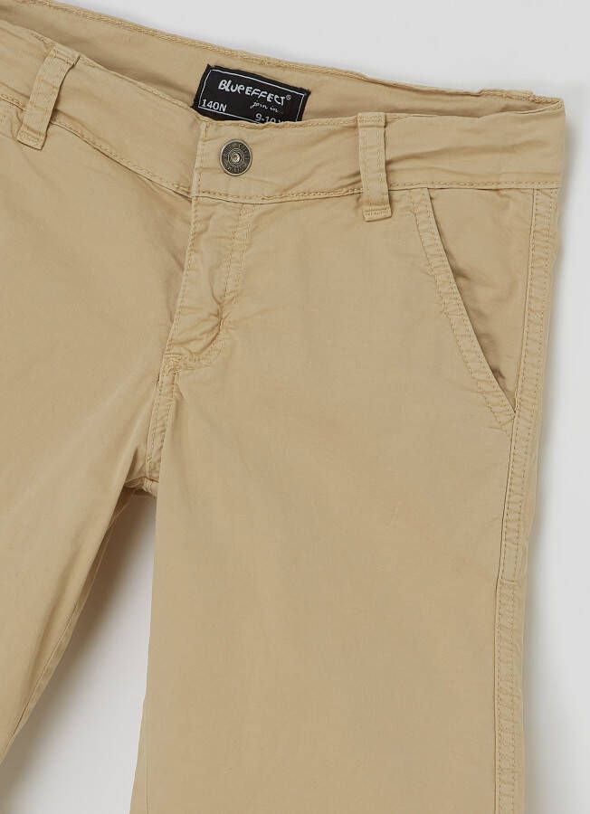 Blue Effect Korte chino met verstelbare bandwijdte