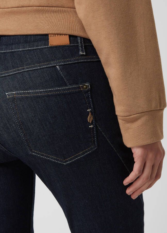 Blue Fire Jeans Slim tapered fit jeans met stretch model 'Gigi' - Foto 2