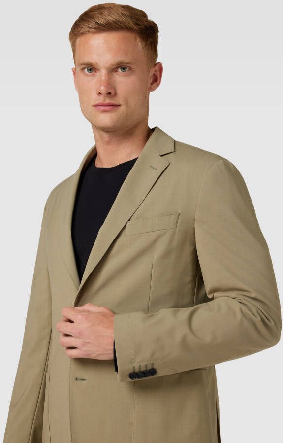Boss 2-knoops colbert met reverskraag model 'Hanry' - Foto 2