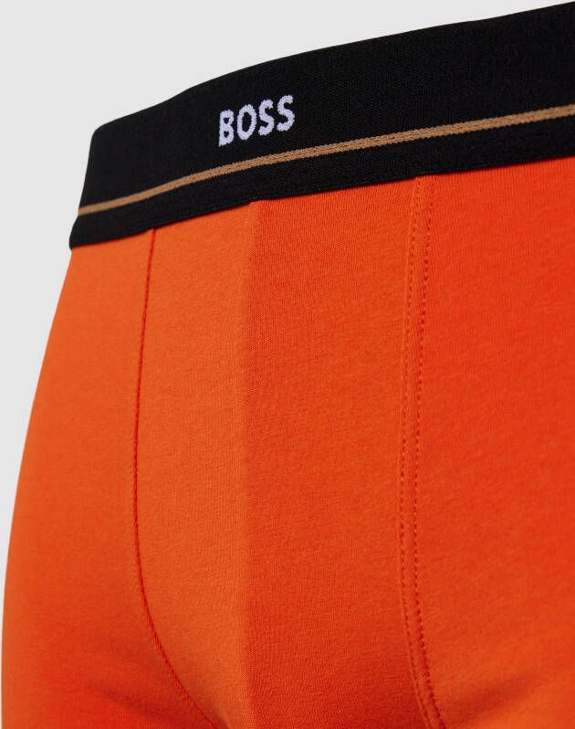 Boss Boxershort met elastische band met logo in een set van 5 stuks