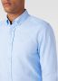 Boss Slank fit shirt gemaakt van ijzerlichtelastische katoenen popeline Blauw Heren - Thumbnail 8