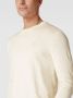 BOSS Casualwear Gebreide pullover met labelpatch model 'Kanovano' - Thumbnail 5