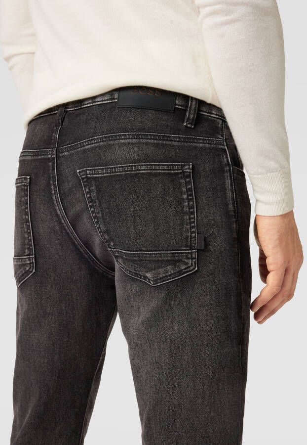 Boss Orange Slim fit jeans in used-look model 'Delaware' - Foto 2