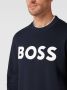 Hugo Boss Blauwe Sweatshirt met Lange Mouwen Blue Heren - Thumbnail 15