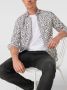 BOSS Casualwear Vrijetijdsoverhemd met all-over motief model 'Mypop' - Thumbnail 4