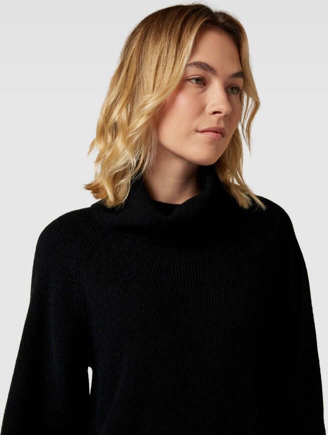 Boss Gebreide jurk met opstaande kraag model 'Folibia'