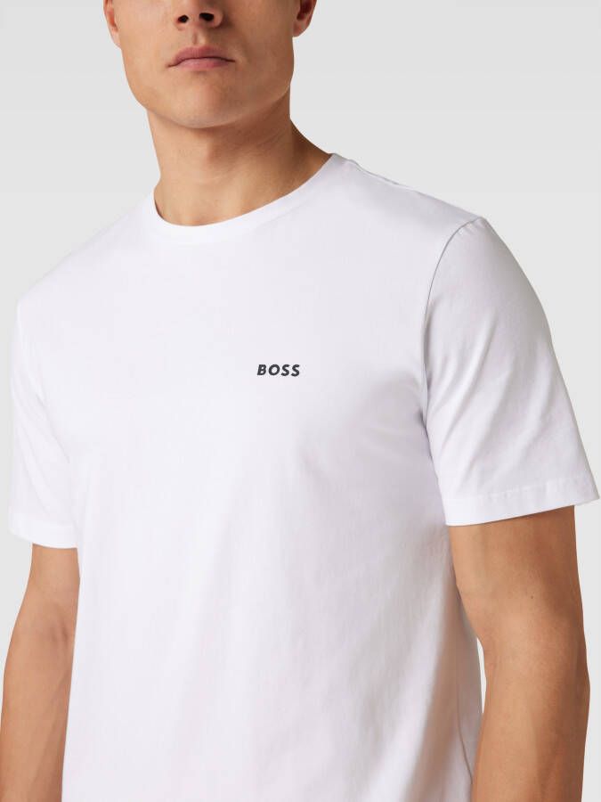BOSS Green T-shirt met logoprint in een set van 2 stuks