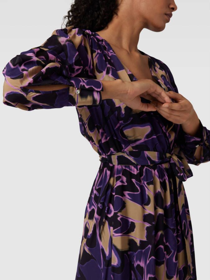 Boss Jurk met all-over motief model 'Demaia'