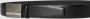 Hugo Boss Italiaans Leren Riem met Logo Gravure Black Heren - Thumbnail 2