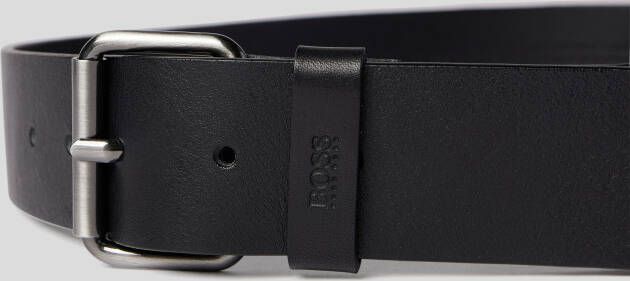 Boss Leren riem van rundnappa model 'Serge'