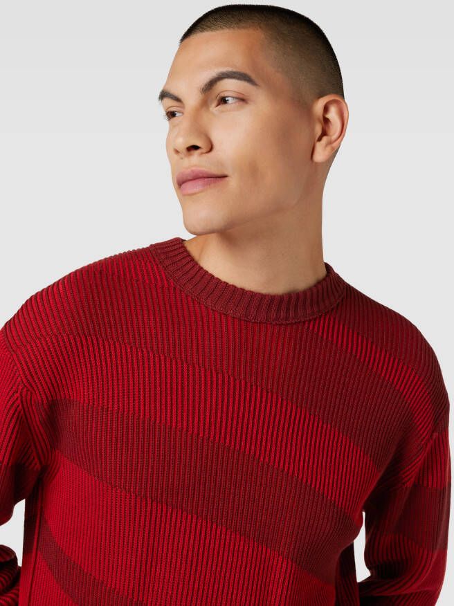 Boss Orange Gebreide pullover in colour-blocking-design model 'Arace' - Foto 2