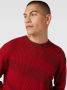 Boss Orange Gebreide pullover in colour-blocking-design model 'Arace' - Thumbnail 2
