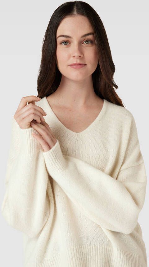 Boss Orange Gebreide pullover met alpaca model 'Fondianan'