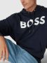 Boss Comfortabele en stijlvolle herenhoodie voor de lente zomer collectie Blue Heren - Thumbnail 11