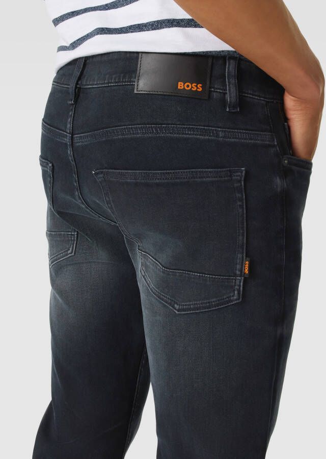Boss Orange Jeans met labeldetails model 'Delaware'