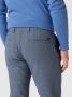 Boss Orange Stijlvolle Donkerblauwe Chino met All-Over Motief Blue Heren - Thumbnail 8