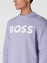 Boss Orange Sweatshirt met labelprint - Thumbnail 3