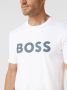 Boss Jersey Thinking 1 Heren T-shirt White Heren - Thumbnail 11