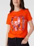 Boss Orange T-shirt met statementprint - Thumbnail 2