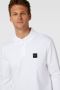 Hugo Boss Lange mouw katoenen polo met borstlogo White Heren - Thumbnail 2
