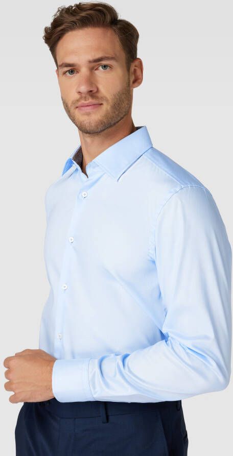 Boss Regular fit zakelijk overhemd met kentkraag model 'HANK'