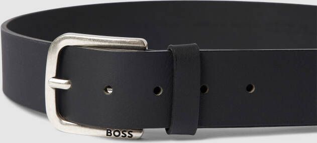 Boss Riem met labeldetail model 'Janni'