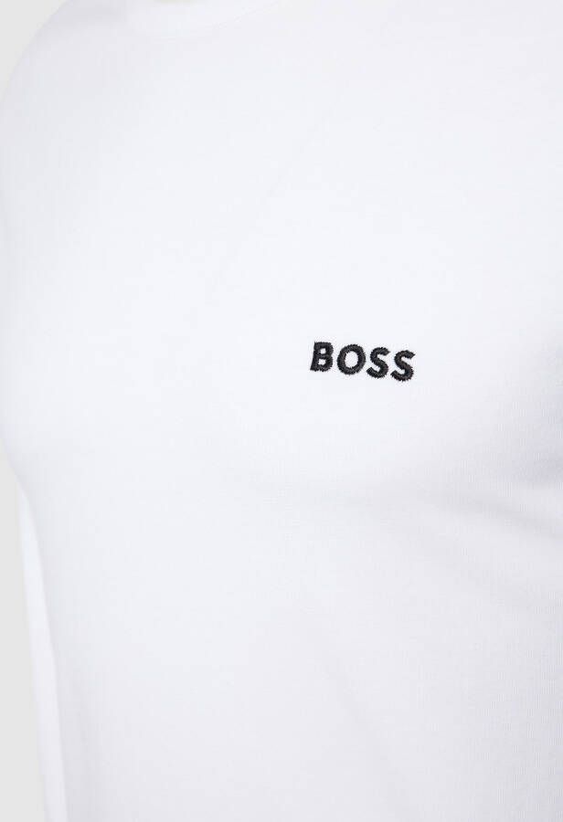 Boss Shirt met lange mouwen en labeldetails in een set van 3 stuks model 'Classic'