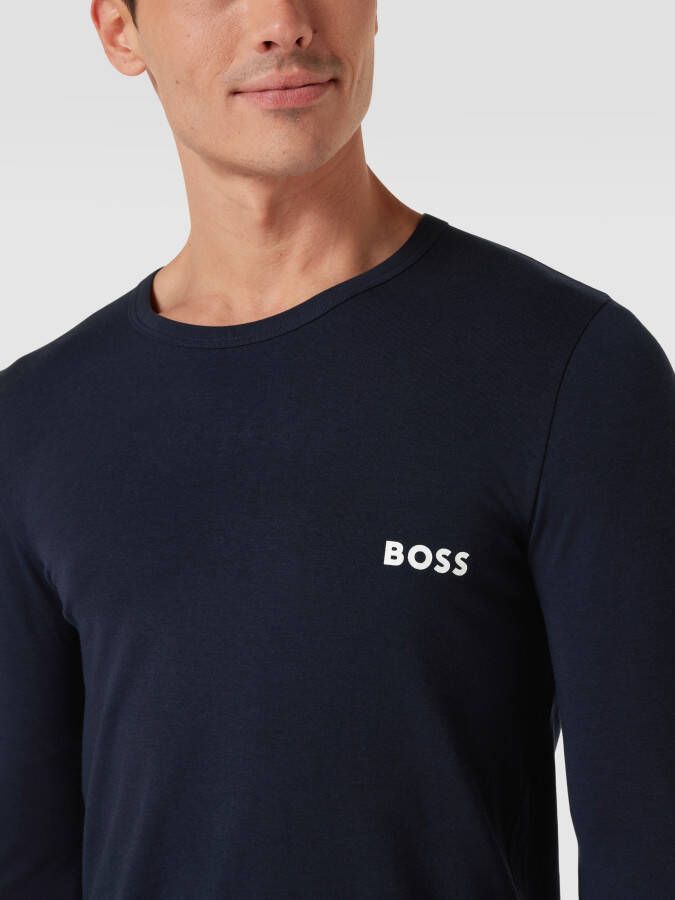 Boss Shirt met lange mouwen en labelstitching model 'Infinity' - Foto 2